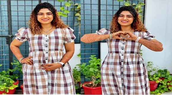 என்ஜாய் எஞ்சாமி... வயிற்றில் குழந்தையுடன் விஜய் டிவி நடிகை செம டான்ஸ்!