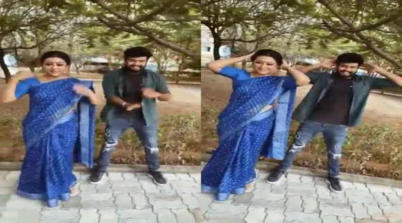 'பாக்யா… நீங்க ஸ்டெப் போடுவீங்கனு இப்பத்தான் தெரியுது' ரீல் மகனுடன் சீரியல் நடிகை டான்ஸ்