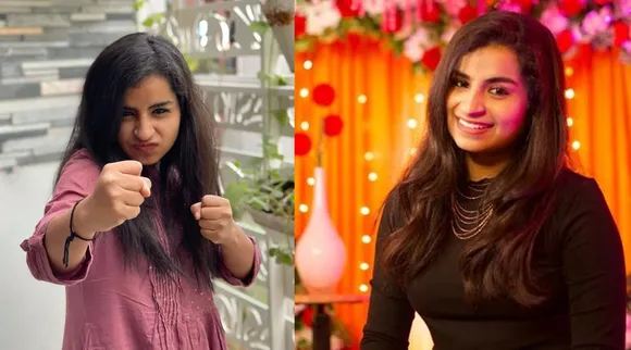 இதுதான் சிவாங்கி ஸ்டைல் ஒர்கவுட் : அந்த வீடியோவ நீங்களே பாருங்க...