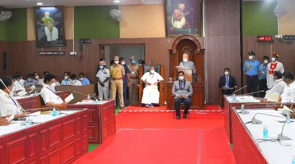 governor speech, governor banwarilal purohit, banwarilal purohit, economist team to advise to cm mk stalin, தமிழ்நாடு சட்டப்பேரவை கூட்டத் தொடர், ஆளுநர் உரை, ஆளுநர் பன்வாரிலால் புரோகித், பொருளாதார நிபுணர்கள் ஆலோசனைக் குழு, நோபல் பரிசு பெற்ற எஸ்தர் டஃப்லா, ரிசர்வ் வங்கி முன்னாள் கவர்னர் ரகுராம் ராஜன், noble prize winner esther duflo, former rbi governor raguram rajan, tamil nadu assembly session start, tamil nadu assembly
