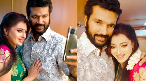 Tamil serial news: Sembaruthi actress serial priya raman and her husband ranjith wedding day photo goes viral