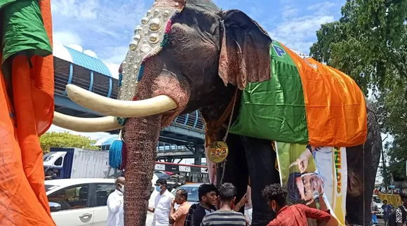 'யானையை அடக்க வந்த சிங்கமே..!' போஸ்டர்களால் மிரள வைத்த பாஜக