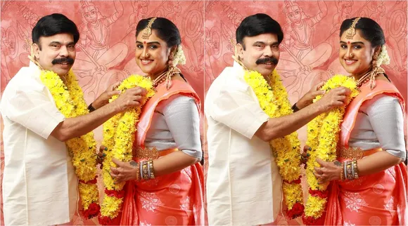 கழுத்தில் மாலையுடன் வனிதா- பவர் ஸ்டார்: நிஜமா, படமா? என ரசிகர்கள் குழப்பம்