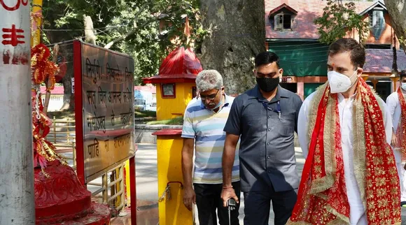 Rahul Gandhi visits Kashmir