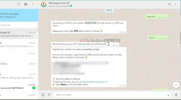 Whatsapp how to easily book vaccination slot Tamil News