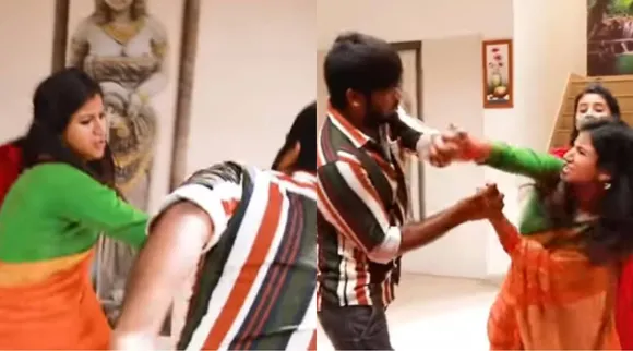 Raja Rani 2 Serial, vijay TV, Raja Rani 2 Seria today promo video, Alya Manasa, Sandhya saves Parvathy from boy friend, Sidhu, Praveena, Sivagami, Raja Rani 2 promo vidie, vira video, ராஜா ராணி 2 சீரியல், ராஜா ராணி 2 சீரியல் புரோமோ வீடியோ, பார்வதியை அதிரடியாக காப்பாற்றிய சந்தியா, ஆல்யா மானசா, சித்து, சரவணன், vijay TV Raja Rani 2 Serial, Tamil TV Serial news, raja rani updates