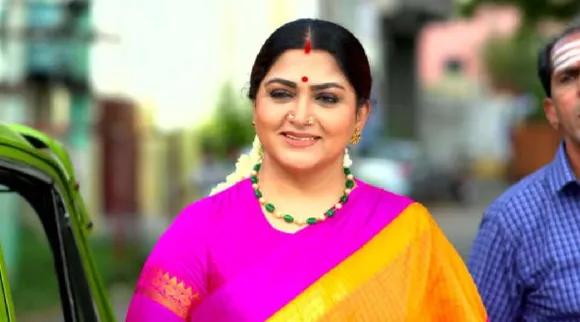 Gokulathil Seethai tamil news: kushboo acting Gokulathil Seethai serial had been stopped for 1 week