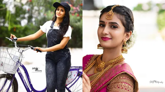 Raja Rani 2 serial, raja rani 2 Parvathi, actress Vaishnavi Sundar school age photo, ராஜா ராணி 2 சீரியல், ராஜா ராணி 2 சீரியல் பார்வதி, நடிகை வைஷ்ணவி சுந்தர் புகைப்படம், raja rani, vijay tv