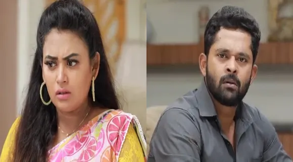 Vijay TV Serial; துளசி பெயரைச் சொல்லி பாரதியிடம் மாட்டிக்கொண்ட வெண்பா