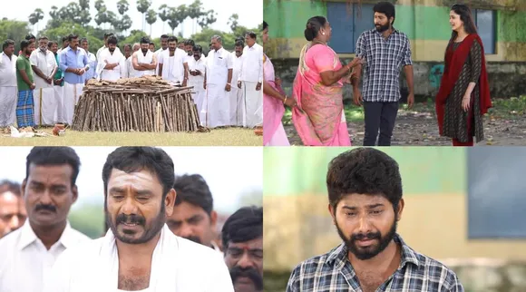 pandian stores serial, vijay tv, emtan magan, pandian stores, பாண்டியன் ஸ்டோர்ஸ், விஜய் டிவி, பாண்டியன் ஸ்டோர்ஸ் சீரியல், எம்டன் மகன், வடிவேலு, kannan can't see his mother face till funeral, kannan, dhanam, tamil serial news, vadivelu, emtan magan