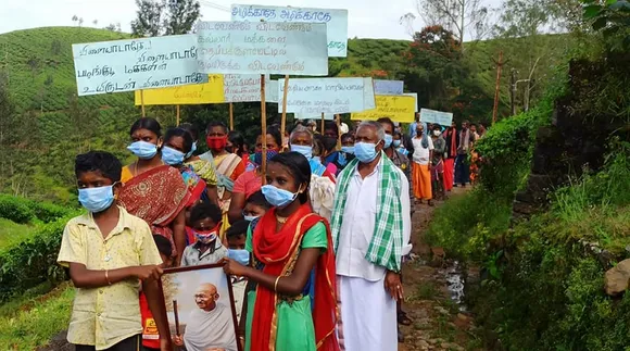 Kallaru Kadar, tribes, protest, gandhi jeyanti, theppakkula medu