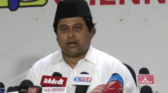 JM Basheer removed from AIADMK, AIADMK minority wing functionary JM Bashir removed, ஜேஎம் பஷீர் அதிமுகவில் இருந்து நீக்கம், ஜேஎம் பஷீர், அதிமுக, ஓபிஎஸ், ஈபிஎஸ், JM Bashir, JM Basheer, AIADMK, OPS EPS announced