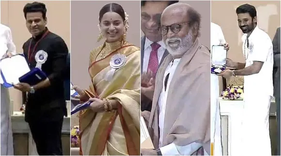 National Cinema Awards 2021 Dhanush Rajinikanth Vijay Sethupathy won