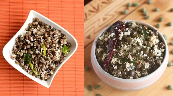 sundal recipe tamil: Whole urad dal sundal recipe in tamil