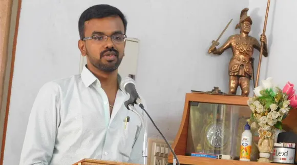 poet Boobalan, poet ra boobalan, tamilnadu porgressive writers and artists association, Book reading habits are declining in Tamil Nadu, தமிழகத்தில் புத்தகம் வாசிக்கும் பழக்கம் குறைந்து வருகிறது, கவிஞர் பூபாலன் ஆதங்கம், தமுஎகச, தமிழ் இலக்கியம், கவிதை, poem, coimbatore, coimbatore literature meeting