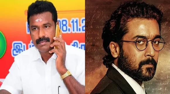 ‘நடிகர் சூர்யாவை தாக்கினால் ரூ.1 லட்சம் பரிசு’ - பாமக நிர்வாகி மீது வழக்குப்பதிவு