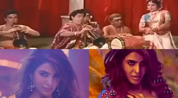 Pushpa movie, O Solriya song remix Sivaji Ganesan and Padmini dance, O Solriya mama song, ஓ சொல்றியா மாமா, ஓ சொல்றியா மாமா வேற, தில்லானா மோகனம்பாள் சிவாஜி - பத்மினி டான்ஸ், Sivaji padini, Thillana Mohanambal, pushpa, allur arjun, samantha, viral video