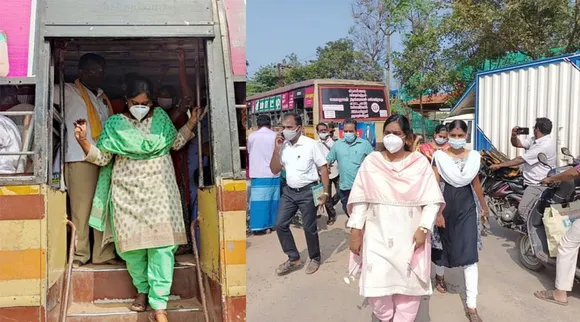 Tamil Nadu Tamil News: Mayiladuthurai collector travels in govt bus for 2nd week on creating pollution awareness