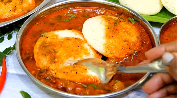 15 நிமிடத்தில் இட்லி சாம்பார்... ரெஸ்டாரன்ட் ஸ்டைலில் இப்படி செய்து பாருங்க!