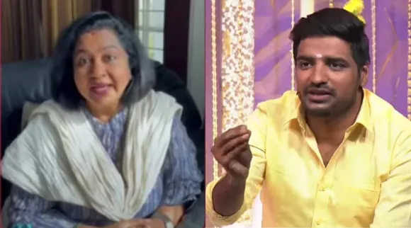 Naai Sekar hero Sathish, actor Sathish unexpected answer to Radhika, Radhika Sarathkumar, நாய் சேகர் ஹீரோ சதீஷ், சதீஷை கலாய்த்த ராதிகா, ராதிகா எதிர்பார்க்காத பதிலடி கொடுத்த சதிஷ், நாய் சேகர், சதீஷ் Sathish, naai sekar movie, radhika, actor sathish