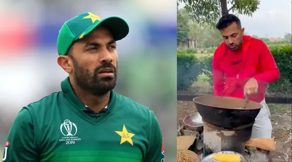 Cricket news in tamil: Pakistan pacer Wahab Riaz selling food in handcart, shock video goes viral
