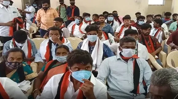 சீமான் சாதி அரசியல் செய்வதாக புகார்... திமுகவில் இணைந்த நா.த.க நிர்வாகிகள்
