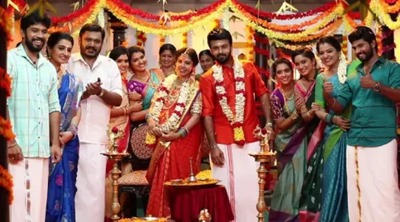 நாங்க எப்போவும் ஜாலியாதான் இருப்போம்... பாண்டியன் ஸ்டோர்ஸ் ஃபேமிலி குருப் வீடியோ