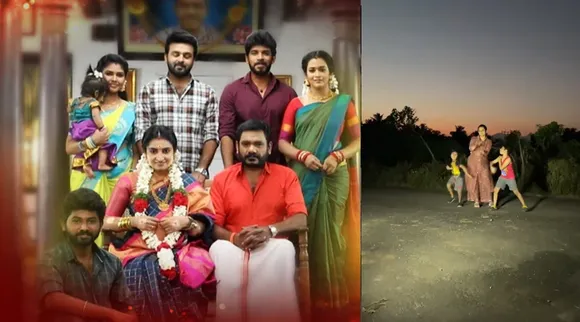 நடு ரோட்டில் மகன்களுடன் டான்ஸ்... பாண்டியன் ஸ்டோர்ஸ் நடிகையின் வைரல் வீடியோ