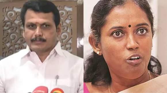 Senthil Balaji clarify, Congress MP Jothimani alleged dmk said get out her, கோபமாக வெளியேறிய ஜோதிமணி, செந்தில் பாலாஜி விளக்கம், local body polls, karur, tamilnadu