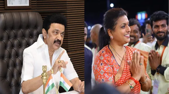 ஸ்டாலின் அளித்த வாக்குறுதிகள் மகிழ்ச்சி அளிக்கிறது… ஆந்திர எம்.எல்.ஏ., ரோஜா பேட்டி