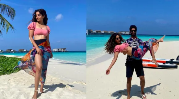 Actress Reba Monica John's honeymoon viral pics