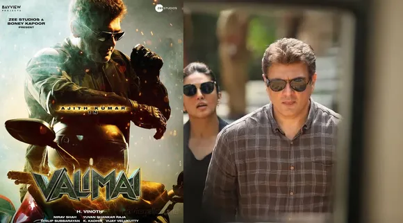 Tamil cinema news: Fans reactions on Boney Kapoor’s recent 'Valimai’ movie video