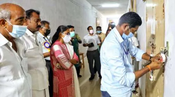 உள்ளாட்சி தேர்தல் வாக்கு எண்ணிக்கை; கோவையில் தர்ணா; போடியில் ரகளை