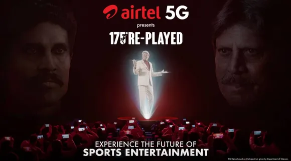 Bharti Airtel, Kapil Dev, பார்தி ஏர்டெல் அதிவேக 5ஜி சேவை, கபில்தேவ் 175 நாட் அவுட் தருணத்தை தத்ரூபமாக மீண்டும் உருவாக்கிய பார்தி ஏர்டெல், கபில்தேவ், 1983 உலகக்கோப்பை கிரிக்கெட், பார்தி ஏர்டெல், கபில்தேவ், Bharti Airtel tests 5G, Bharti Airtel recreates Kapil Devs iconic 175-runs from 83 WC, 83 World Cup, former Indian Cricket Team captain Kapil dev