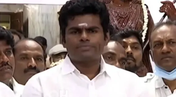 அமைச்சர் மீது இ.டி கேஸ்… தேவைப்படும்போது தி.மு.க-வில் பாதிபேர் உள்ளே இருப்பார்கள்: அண்ணாமலை பதிலடி