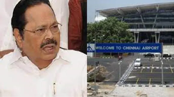 Duraimurugan, DMK, Dubai, துரைமுருகன் துபாய் பயணம், துரைமுருகன் ஏமாற்றம், துரைமுருகனை திருப்பி அனுப்பிய அதிகாரிகள், Minister Durai Murugan dubai journey strucks, minor mistake in Visa of Duraimurugan