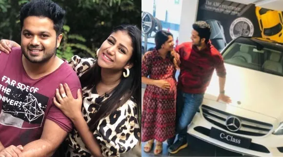 Sanjeev Karthick Alya Manasa, Sanjeev Karthick Alya Manasa pair, சஞ்சீவ் - ஆல்யா மானசா, சொகுசு காரை கிஃப்ட் கொடுத்த சஞ்சீவ் - ஆல்யா மானசா, சொகுசு காரை பரிசாக கொடுத்த சஞ்சீவ் - ஆல்யா மானசா, Sanjeev Karthick Alya Manasa gifted Luxury car to close relative, Raja Rani 2, Raja Rani serial pair Sanjeev Karthick Alya Manasa