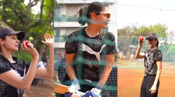 Watch video: Anushka Sharma’s intense cricket practice for ‘Chakda Xpress’