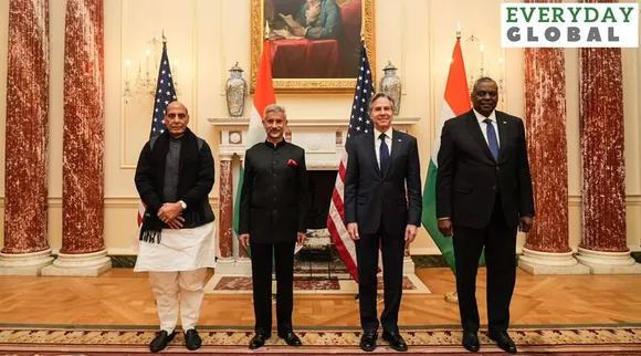 இந்தியா-அமெரிக்கா பேச்சுவார்த்தையின் 2+2 முறை என்பது என்ன?
