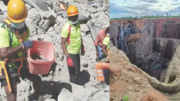 நெல்லை கல்குவாரி விபத்து… 8 நாள் போராட்டம்… சிக்கிய 6ஆவது நபர் மீட்பு