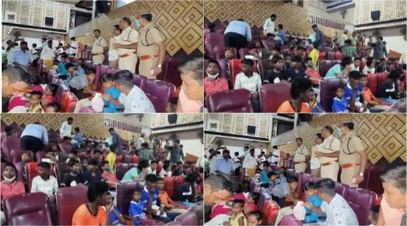 டான் படத்தை பார்த்து மகிழ்ந்த புளியந்தோப்பு போலீஸ் பாய்ஸ்: உற்சாக கொண்டாட்டம்
