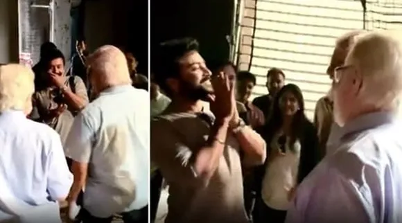 வீடியோ: அடையாளம் தெரியாதபடி நின்ற மாதவன்... அசந்து போன சூர்யா!