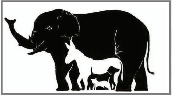 Optical illusion, optical illusion photo, find how many animals are in this picture, ஆப்டிகல் இல்யூஷன், எத்தனை விலங்கு இருக்கு கண்டுடிங்க, உங்க பார்வைத் திறனுக்கு ஒரு சவால், find all animals challenge to your eye vision, optical illusion art