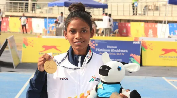 Supriti Kachhap the 19-year-old strikes gold and breaks record at Khelo India