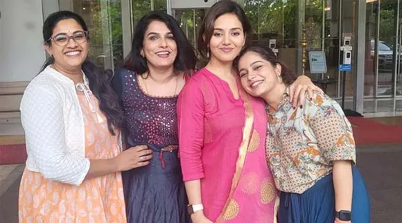 இவங்க சூரிக்கே டஃப் கொடுப்பாங்க போல: நாயகி சீரியல் ரீ-யூனியன் பாருங்க...