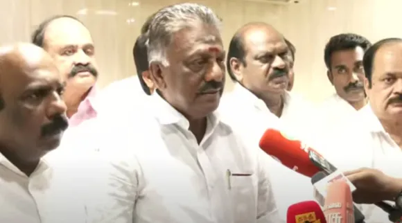 O Panneer Selvams letter to Prime Minister Narendra Modi