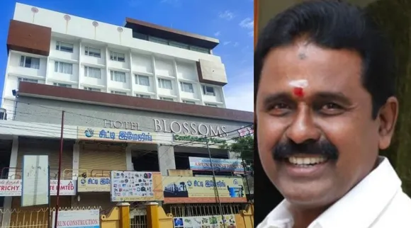 DVAC raid: ADMK members gathered in front of Kamaraj's house