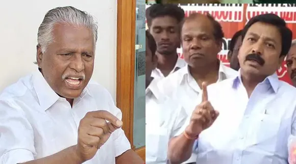 ADMK general council meeting: KP Munusamy - CV Shanmugam heated argument