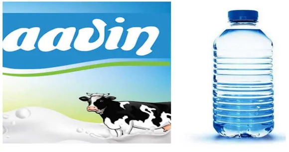 Aavin water bottles shortly