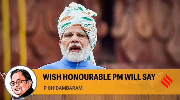 Modi indepdence day speech